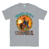 Heather Grey shoulda been a cowgirl Classic Tee - MaliasSmallBusiness