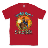 Red shoulda been a cowgirl Classic Tee - MaliasSmallBusiness