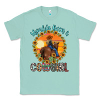 Seafoam shoulda been a cowgirl Classic Tee - MaliasSmallBusiness