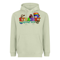Matcha Straight agains hate Heavyweight Hoodie - CowGirlArtShop