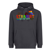 Smoke Straight agains hate Heavyweight Hoodie - CowGirlArtShop