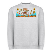 Heather Grey fall sweet fall libbey glass Heavyweight Sweatshirt - BundleAndBundleShop