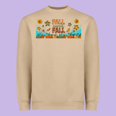 Fall Sweet Fall Libbey Glass Heavyweight Sweatshirt Designed By Bundleandbundleshop