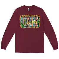 Burgundy Tx Texas Long Sleeve Tee - JahusDesignShop