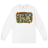 White Tx Texas Long Sleeve Tee - JahusDesignShop