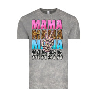 Cloud Rock mama skeleton peace leopard pattern Vintage Tee - NancyCooperArtShop