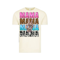 Vintage Arctic mama skeleton peace leopard pattern Vintage Tee - NancyCooperArtShop