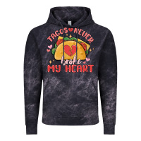 Cloud Black tacos never broke my heart Vintage Hoodie - MaliasSmallBusiness