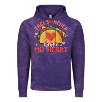Cloud Purple tacos never broke my heart Vintage Hoodie - MaliasSmallBusiness