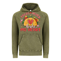 Vintage Olive tacos never broke my heart Vintage Hoodie - MaliasSmallBusiness