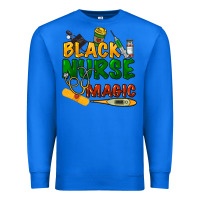 True Royal Black Nurse magic Premium Sweatshirt - HowdyJamesFarm