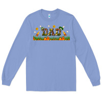 Colony Blue american football dad libbey glass Long Sleeve Tee - BundleAndBundleShop