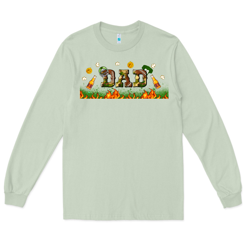 American Football Dad Libbey Glass Long Sleeve Tee by BundleAndBundleShop | Teevron