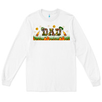 White american football dad libbey glass Long Sleeve Tee - BundleAndBundleShop