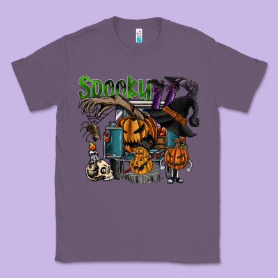 Spooky Classic Tee Designed By Sublimationcraftshop
