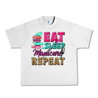 Lunar Rock eat sleep manicure repeat Urban Heavy Tee - NancyCooperArtShop