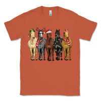 Copper horses with christmas Classic Tee - MaliasSmallBusiness
