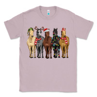 Lilac horses with christmas Classic Tee - MaliasSmallBusiness