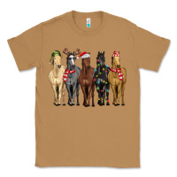 Toasted Coconut horses with christmas Classic Tee - MaliasSmallBusiness
