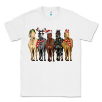 White horses with christmas Classic Tee - MaliasSmallBusiness