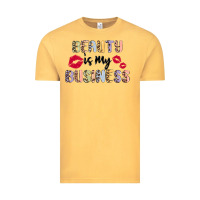 Vintage Mustard beauty is my business Vintage Tee - MaliasSmallBusiness