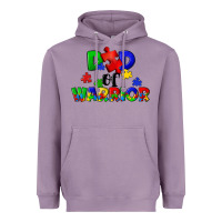 Lavender Dad of warrior Heavyweight Hoodie - CowGirlArtShop
