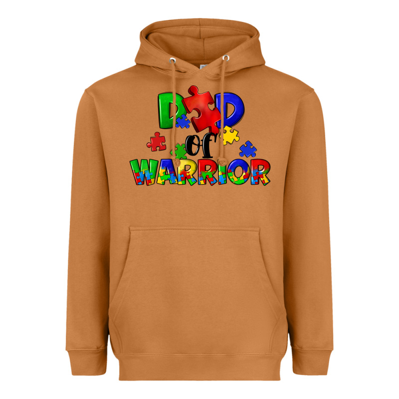 Dad Of Warrior Heavyweight Hoodie by CowGirlArtShop | Teevron
