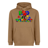 Toasted Coconut Dad of warrior Heavyweight Hoodie - CowGirlArtShop