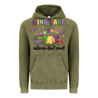 Vintage Olive king cake calories don't count Vintage Hoodie - MaliasSmallBusiness