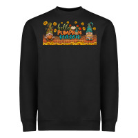 Black hello pumpkin season libbey glass Heavyweight Sweatshirt - BundleAndBundleShop
