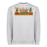 Heather Grey hello pumpkin season libbey glass Heavyweight Sweatshirt - BundleAndBundleShop