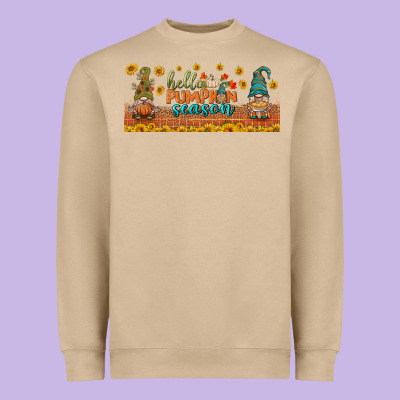 Hello Pumpkin Season Libbey Glass Heavyweight Sweatshirt Designed By Bundleandbundleshop