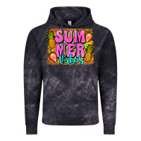 Cloud Black summer vibes leopard background Vintage Hoodie - Jasminsmagicworld