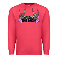 Cardinal Rockin' the Mom Premium Sweatshirt - CowGirlArtShop
