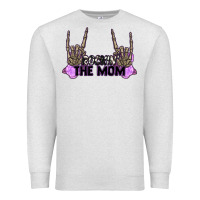 Rockin' The Mom Premium Sweatshirt | Teevron