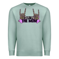 Seafoam Rockin' the Mom Premium Sweatshirt - CowGirlArtShop