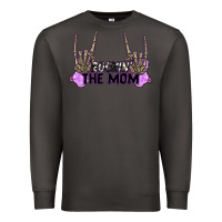 Smoke Rockin' the Mom Premium Sweatshirt - CowGirlArtShop