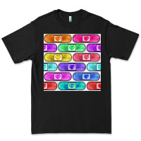 Black plaster seamless pattern Premium Tee - BundleAndBundleShop