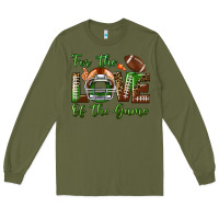 Army Green for the love of the game Long Sleeve Tee - BundleAndBundleShop