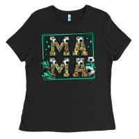 Black soccer mama Ladies Tee - Jasminsmagicworld