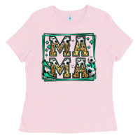 Bubblegum Pink soccer mama Ladies Tee - Jasminsmagicworld