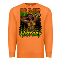 Carrot Black history afro woman Premium Sweatshirt - HowdyJamesFarm