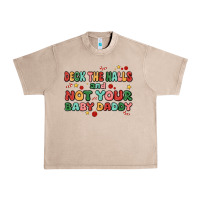 French Oak deck the halls and not your baby daddy Urban Heavy Tee - MaliasSmallBusiness