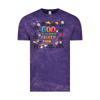 Cloud Purple god is so much bigger than... Vintage Tee - MaliasSmallBusiness
