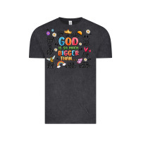 Vintage Black god is so much bigger than... Vintage Tee - MaliasSmallBusiness