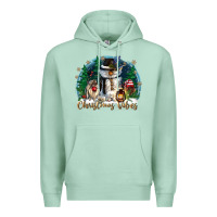 Seafoam christmas vibes Premium Hoodie - CowGirlArtShop
