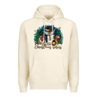 Tofu christmas vibes Premium Hoodie - CowGirlArtShop
