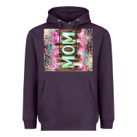 Plum Mom leopard Heavyweight Hoodie - CowGirlArtShop