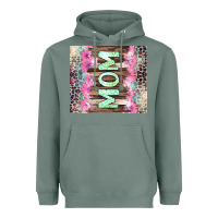 Sage Mom leopard Heavyweight Hoodie - CowGirlArtShop