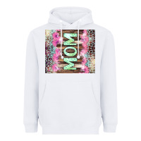 White Mom leopard Heavyweight Hoodie - CowGirlArtShop